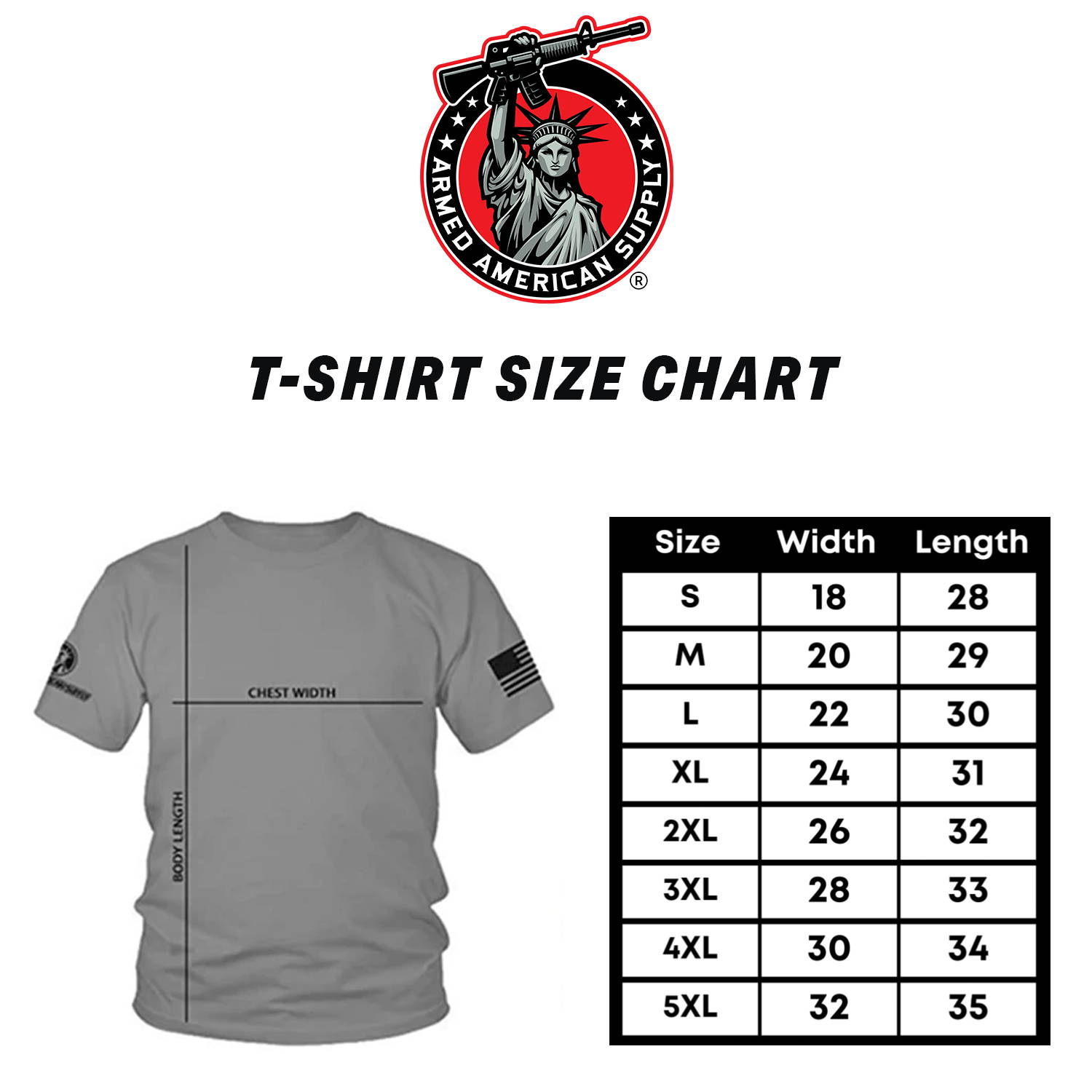 Immigration Tour 2026- Safety T-Shirt – Armed American Supply
